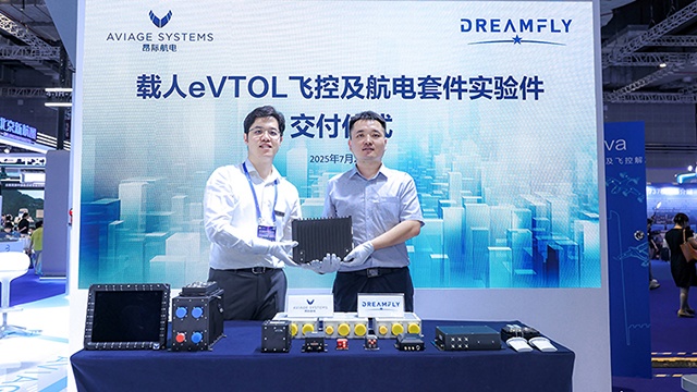 Avionics Delivery Marks Milestone for eVTOL Collaboration Between AVIAGE SYSTEMS and DREAMFLY